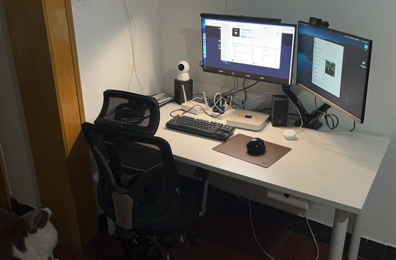 整理后的办公环境