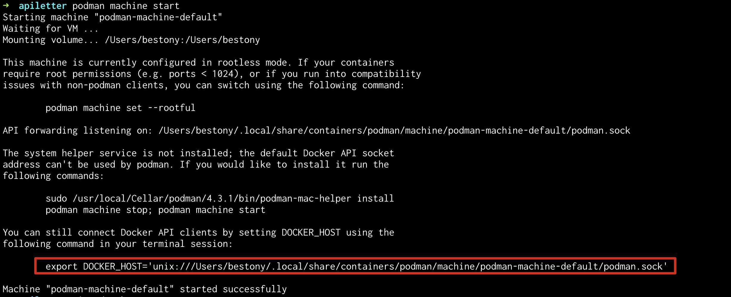 在 macOS 上使用 Podman 来运行 Docker 环境 - 12 d2b5ca33bd970f64a6301fa75ae2eb22 26